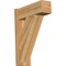 Ekena Millwork Traditional Block Rough Sawn Outlooker, Western Red Cedar, 8"W x 22"D x 30"H OUT08X22X30TRA05RWR - alternate 1